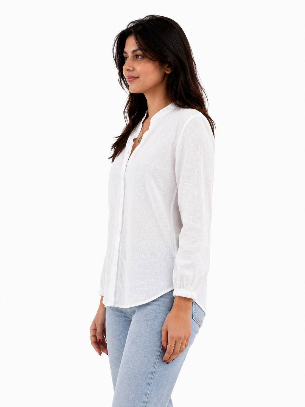 Essential White Relaxed Linen Shirt