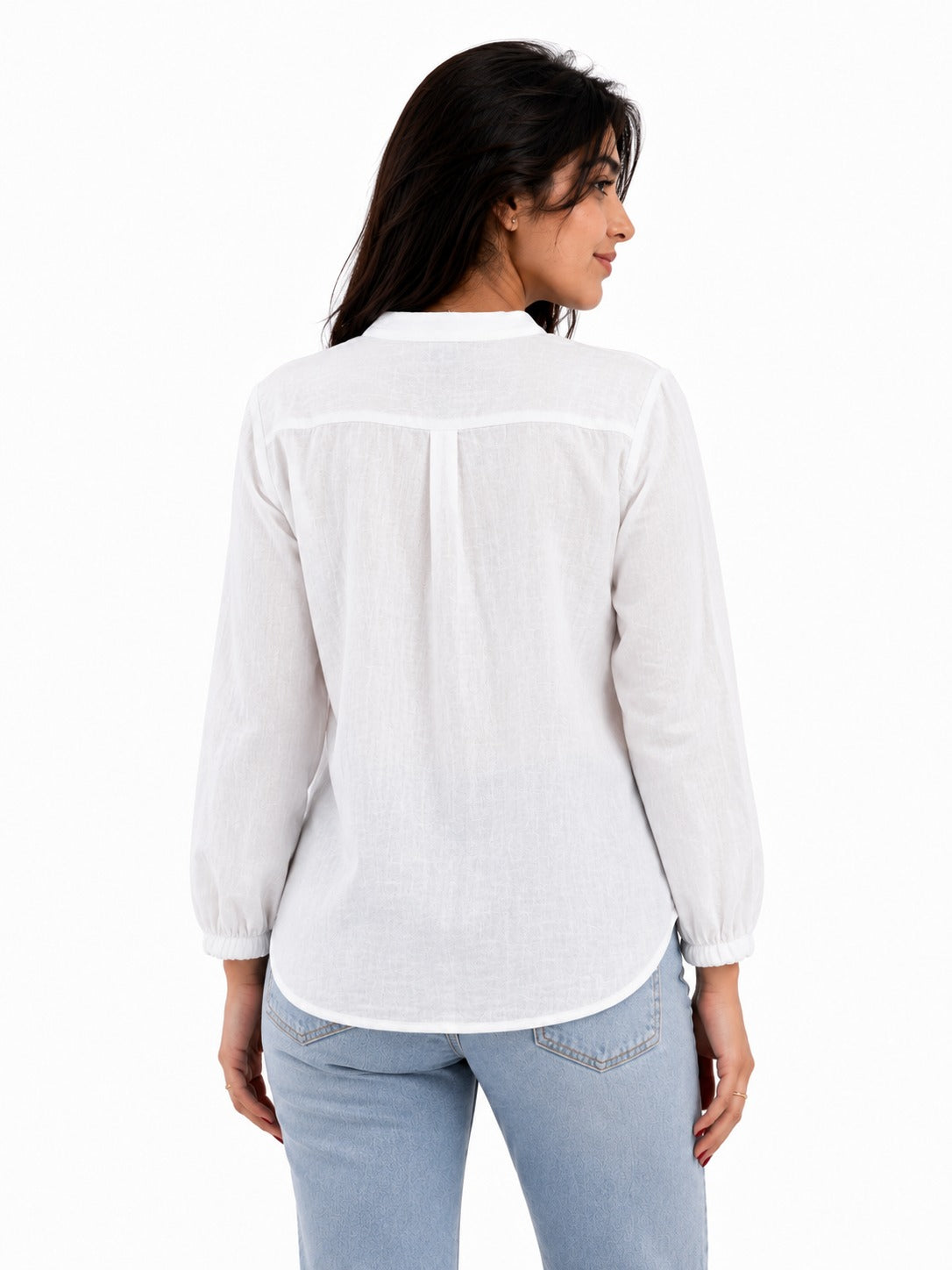 Essential White Relaxed Linen Shirt
